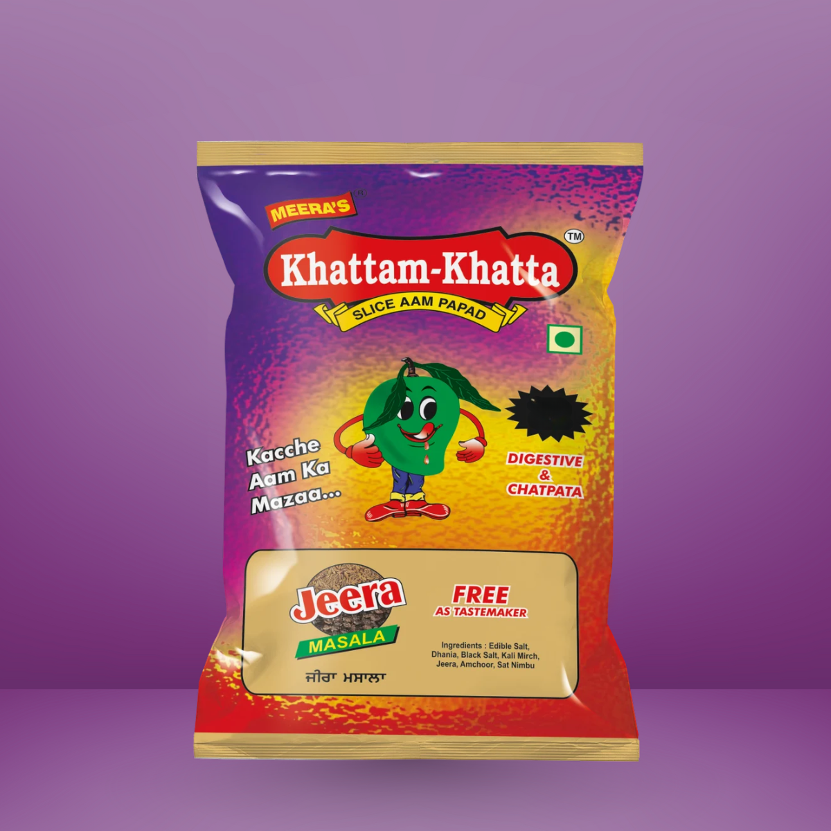 Khatam-Khatta AamPapad | Pack of 10 Pcs.