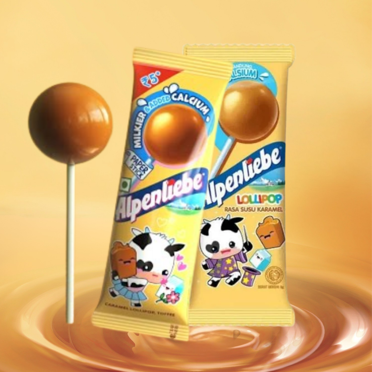 Alpenliebe Caramel Lollipop