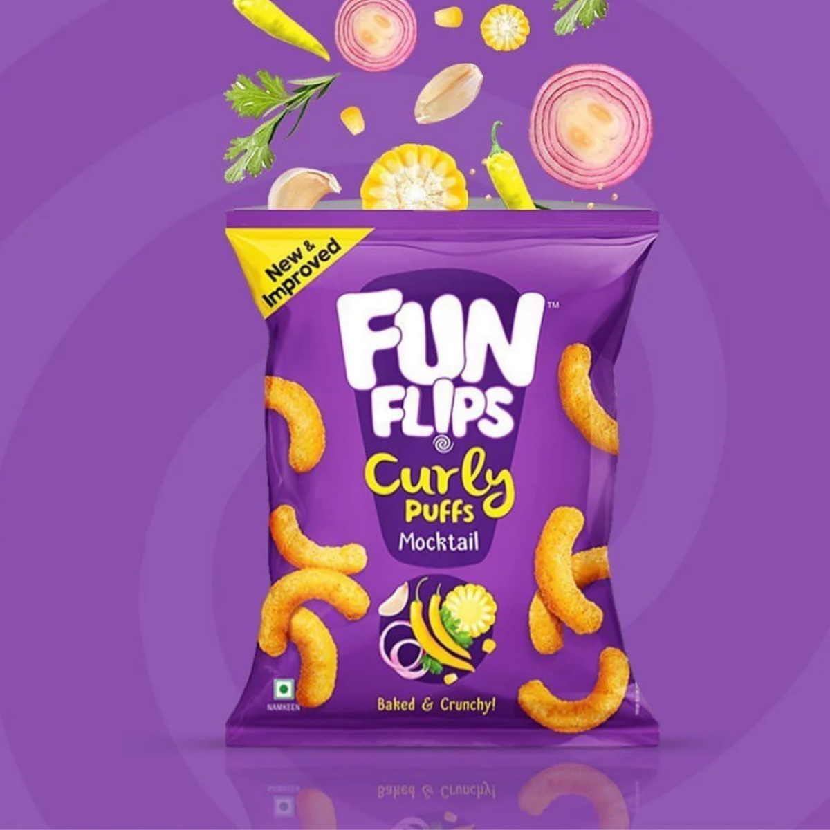 Fun Flips Mocktail Curly Puffs