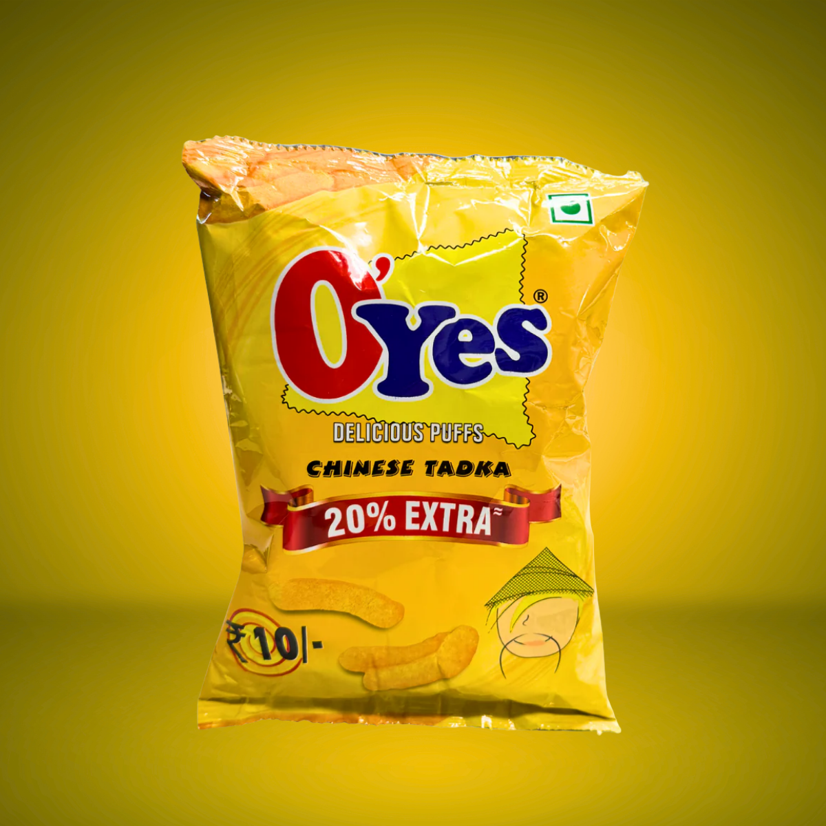 O'Yes Delicious Puffs Chinese Tadka