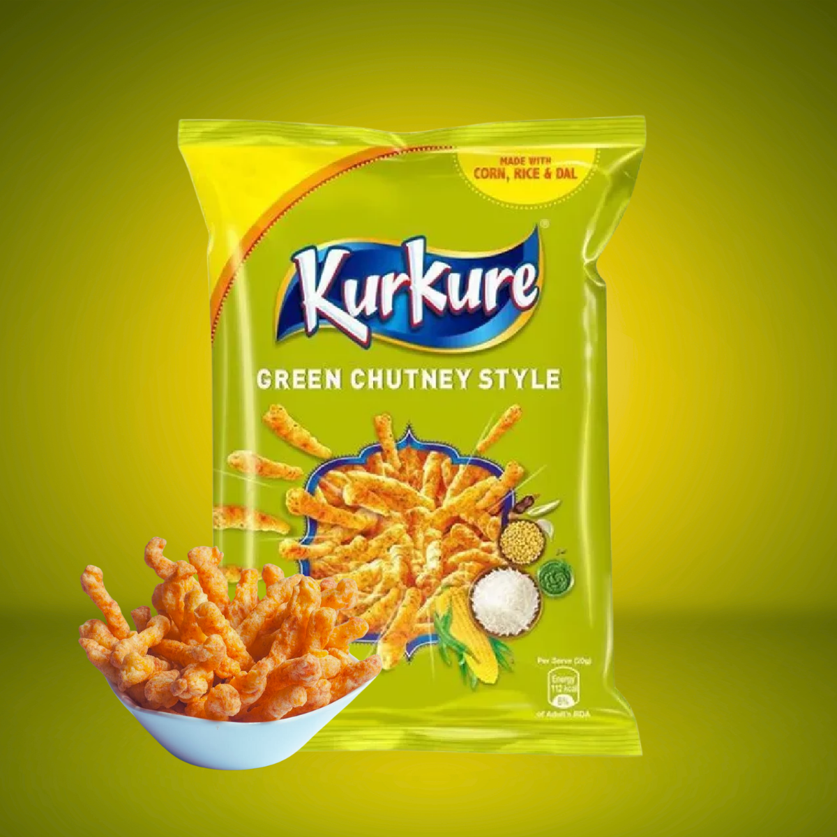Kurkure Namkeen - Green Chutney Rajasthani Style