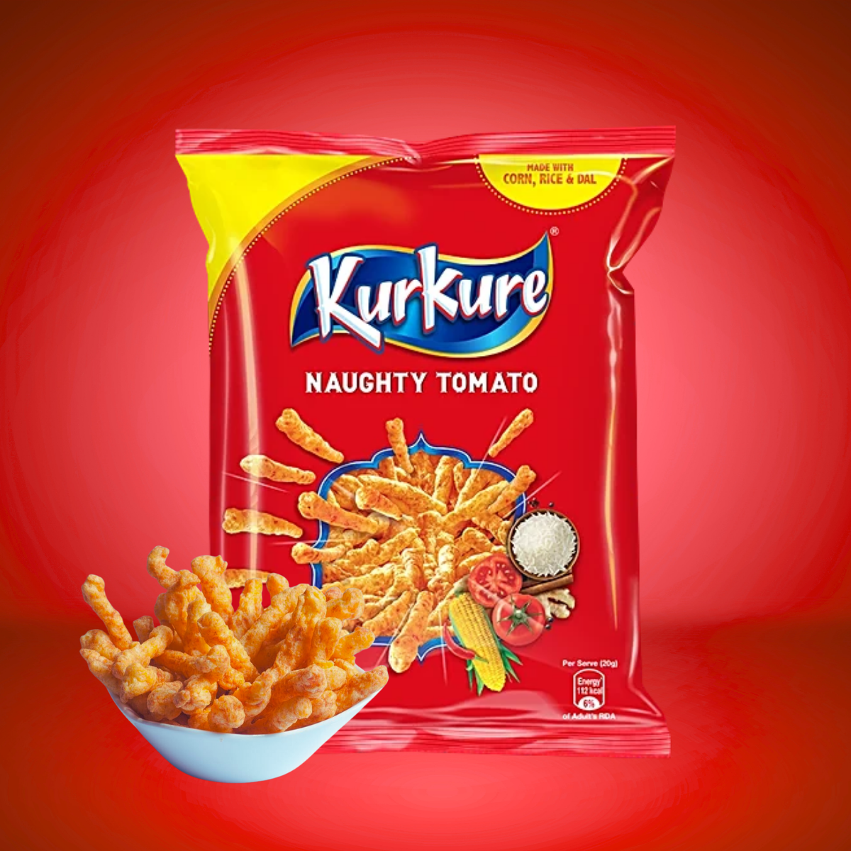 Kurkure Namkeen - Naughty Tomatoes