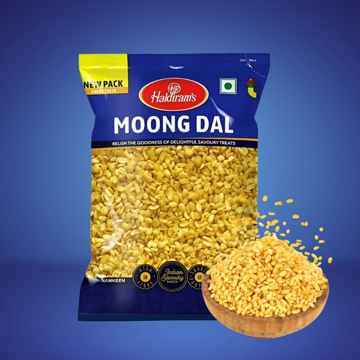 Haldiram's Snacks - Moong Dal 40gm