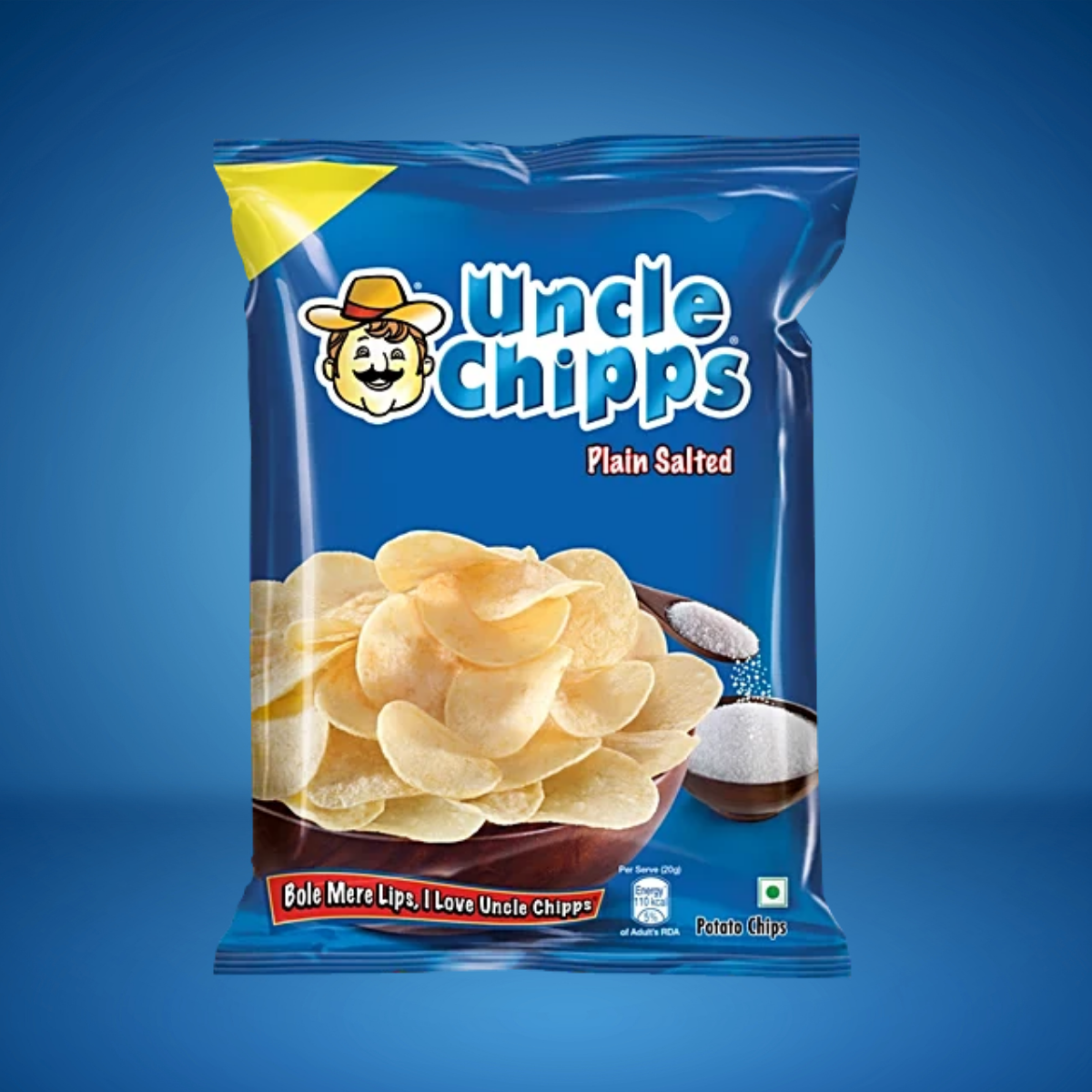 Uncle Chipps – Plain Salted Potato Chips